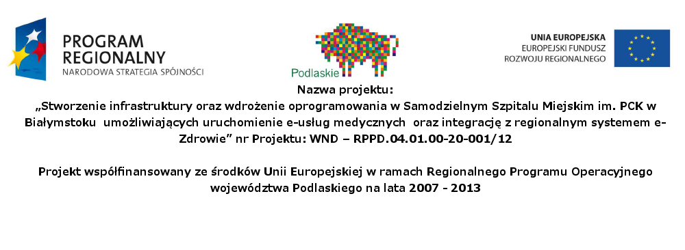 Program Regionalny Narodowa Strategia Spójności